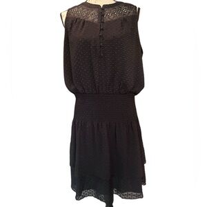 White House Black Market Mini Dress size  large, black